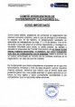 AVISO IMPORTANTE DEL COMITÉ INTERCENTROS DE THYSSENKRUPP ELEVADORES S.L.U  